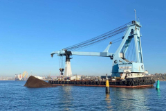 Операція з підйому затонулого судна,  2023р.