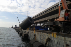 Lifting underwater obstacles.