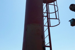 Repair of bases and replacement of Column-type towers of luminous navigation signs (Western and Eastern) at the edges of the breakwaters of Pivdennyi settlement - 2020.
