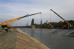 Reconstruction of the Seversky Donets-Donbas Canal.
