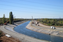 Reconstruction of the Seversky Donets-Donbas Canal.