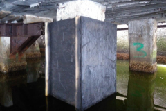 The pile in the formwork