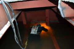  Underwater welding and cutting of metals. 