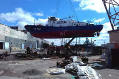 Repair of LC-100 boats.